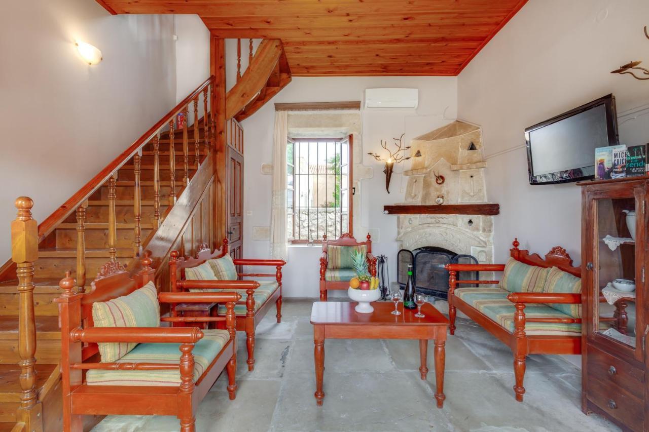 Traditional Home Vereniki With Heated Pool - By Apokoronas Villas Gavalochori Exterior foto