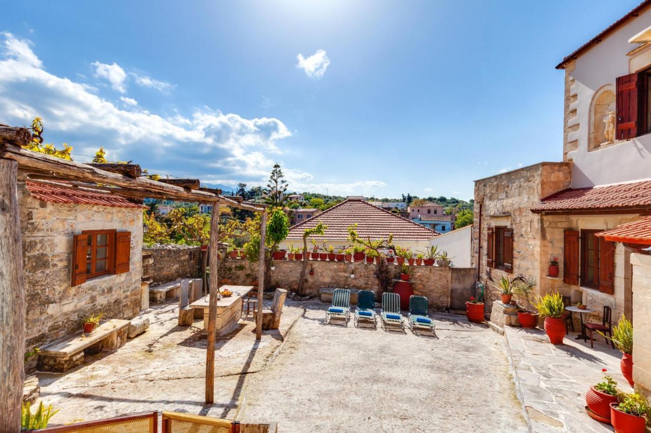 Traditional Home Vereniki With Heated Pool - By Apokoronas Villas Gavalochori Exterior foto