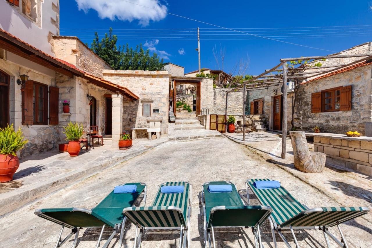 Traditional Home Vereniki With Heated Pool - By Apokoronas Villas Gavalochori Exterior foto